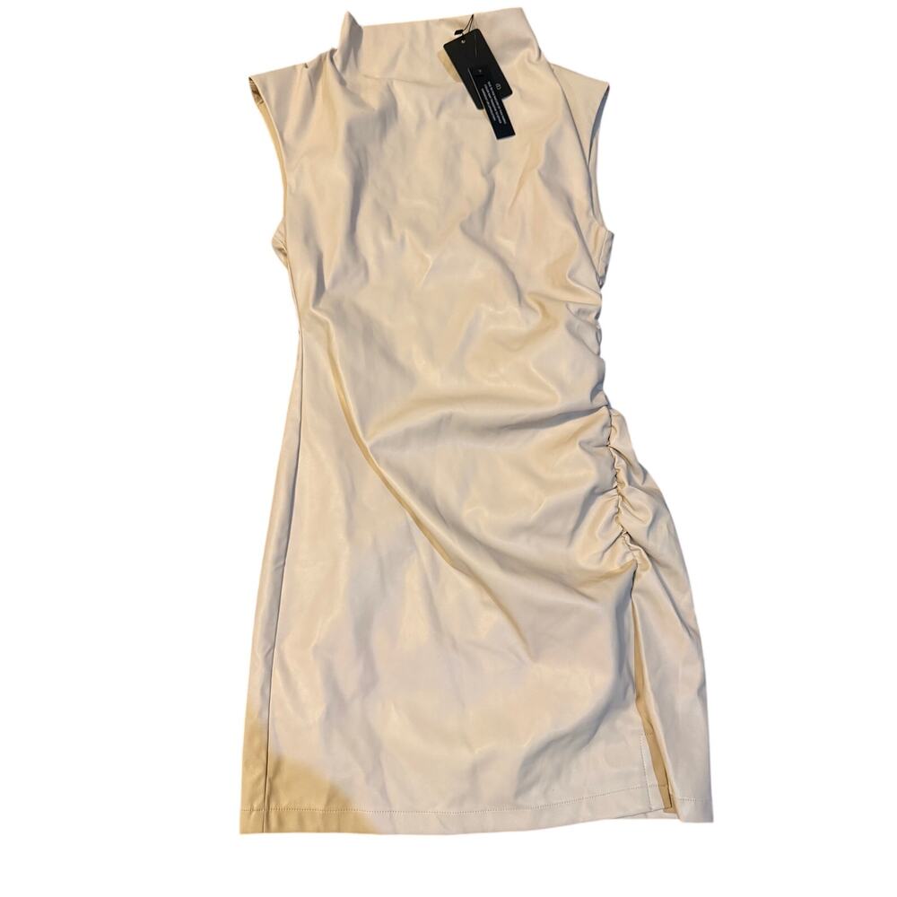 Fate remy leather mini dress size small new with tags